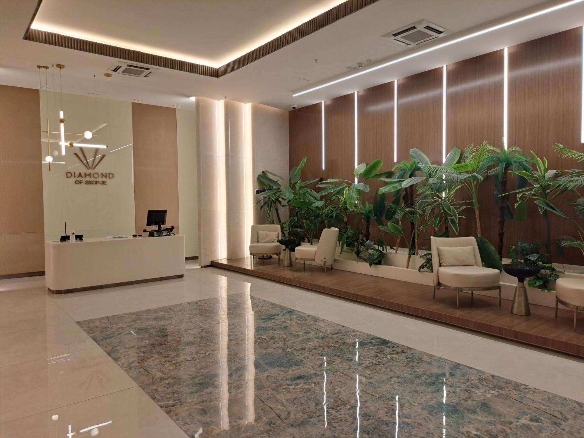 Divine 69 Luxury Apartment, Skopje City - Center, Diamond Residences, Free Parking 외부 사진